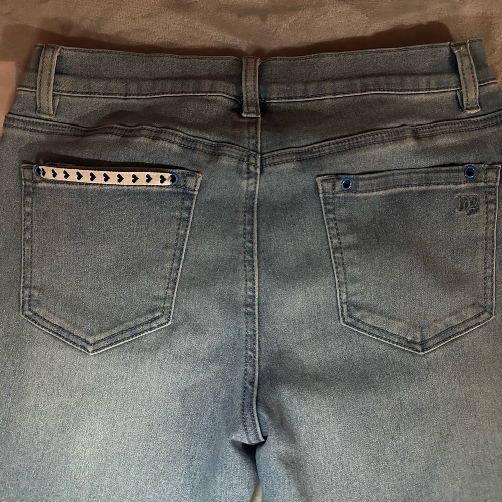 DG2 by Diane Gilman Light Blue Boot Cut Jeans